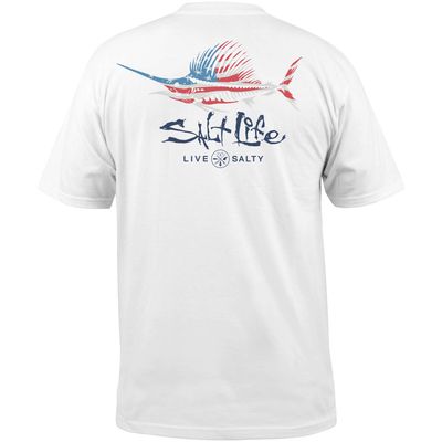 Big &amp; Tall Sailfish N Bones Short Sleeve Shirt