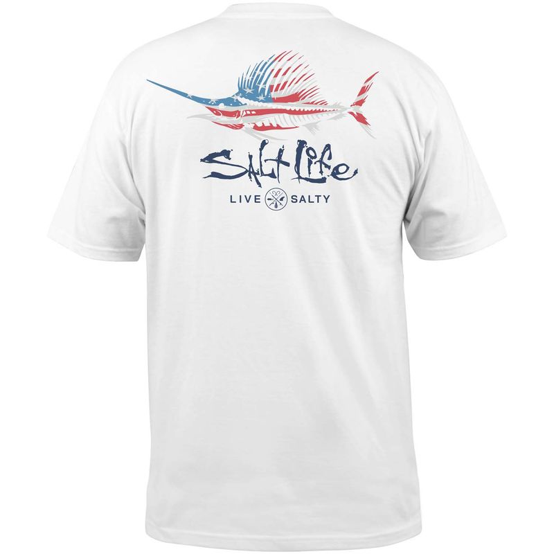 Big &amp; Tall Sailfish N Bones Short Sleeve Shirt