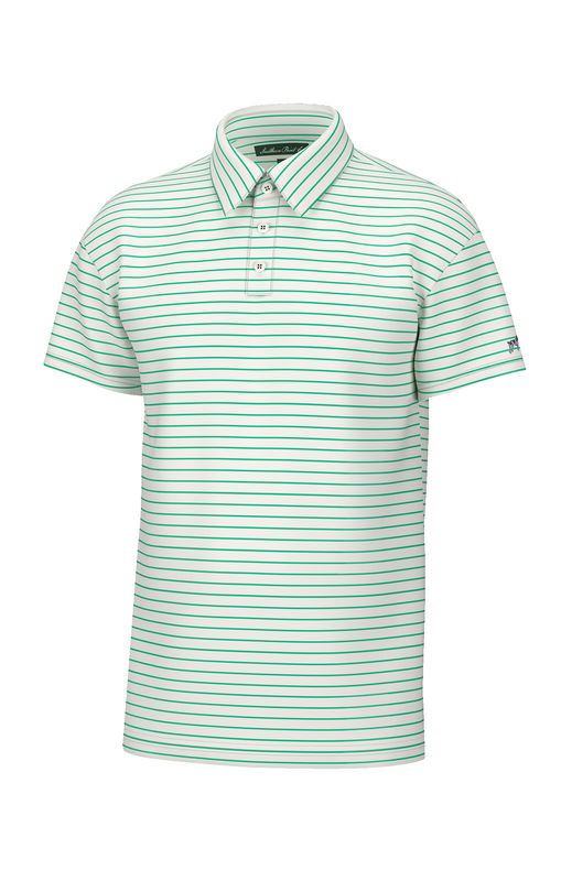 Youth Horizon Stripe Performance Polo