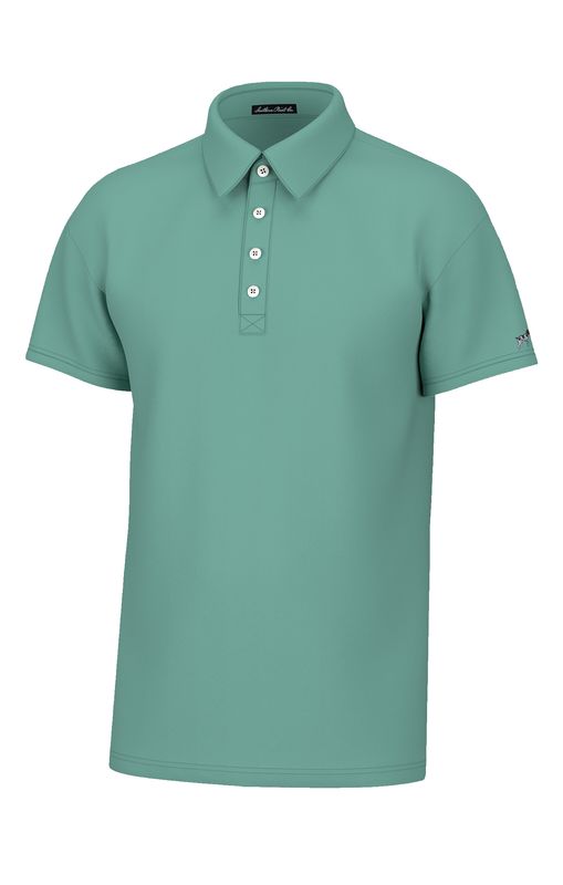 Charles 4-Button Pique Polo