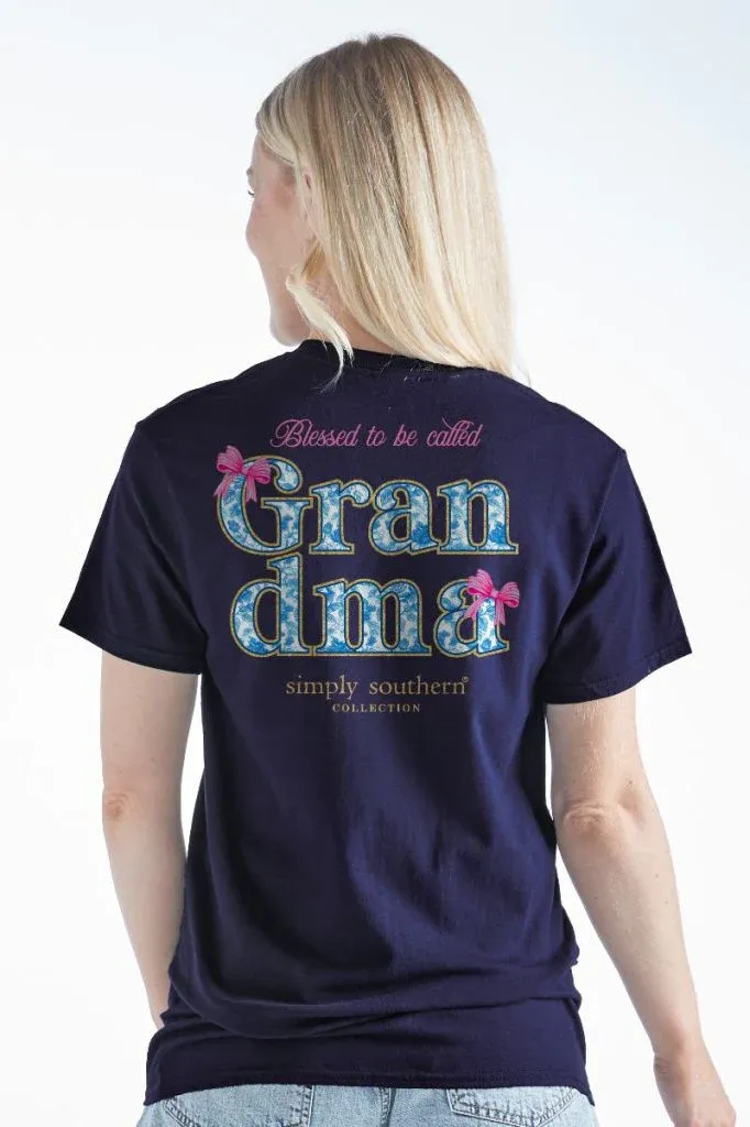 Blessed Grandma Short Sleeve T-Shirt