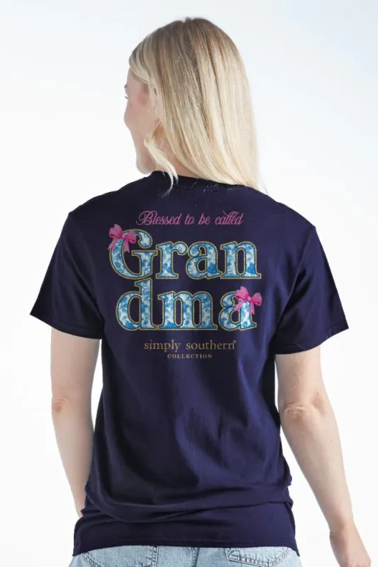 Blessed Grandma Short Sleeve T-Shirt