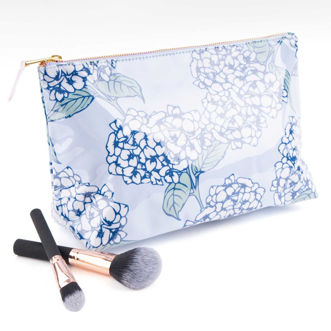 Clear Coated Travel Cosmetic Case