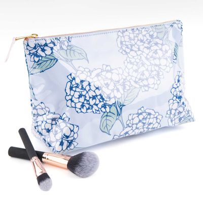Clear Coated Travel Cosmetic Case
