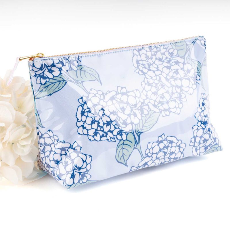 Clear Coated Travel Cosmetic Case