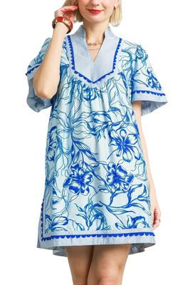Floral Elegance Tunic Dress