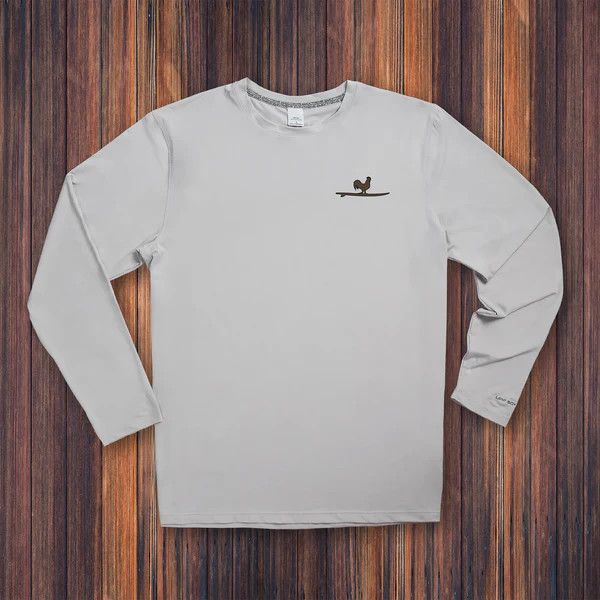 Camo Surfing Rooster Sunshelter Shirt