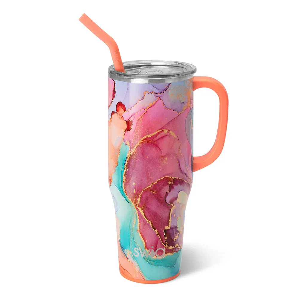 Mega Mug (40oz), Pattern: Dreamsicle