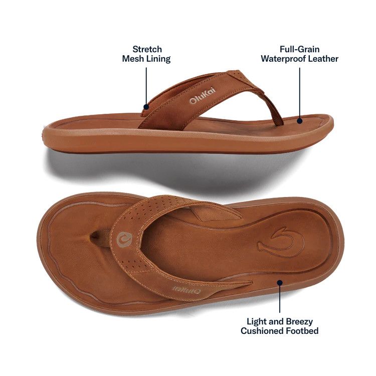 Pili Men’s Waterproof Leather Sandals
