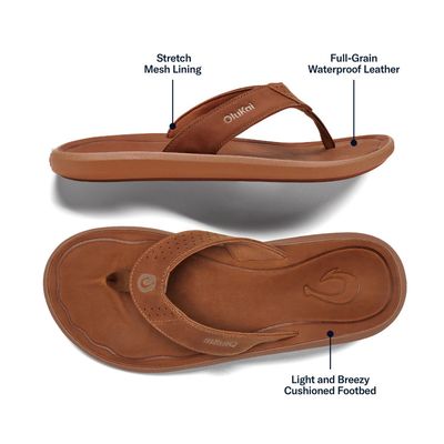 Pili Men’s Waterproof Leather Sandals