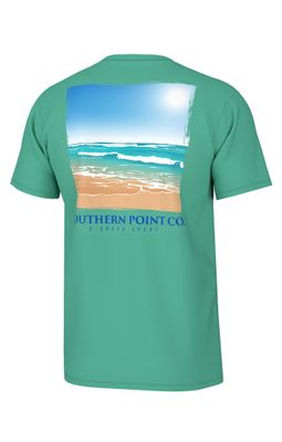 Beach Design Short Sleeve Tee
