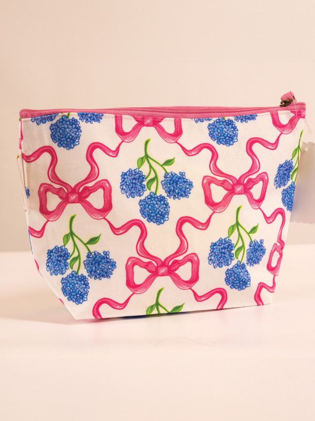 Seaside Pouch, Pattern: Ribbon