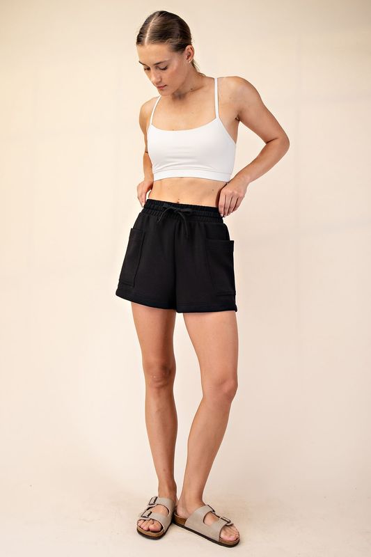 Modal Scuba Patch Pocket Shorts