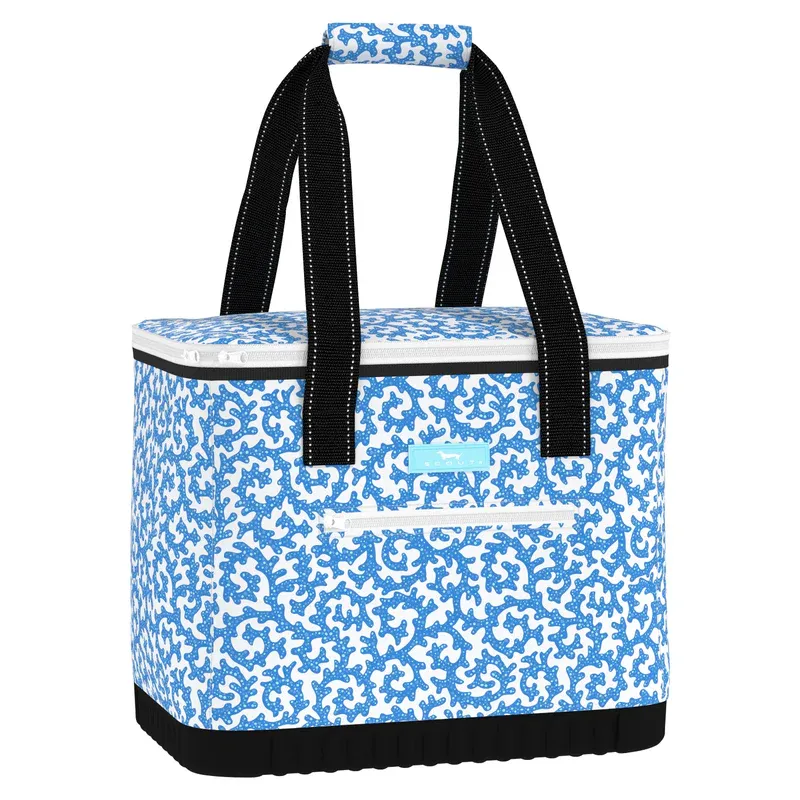 The Stiff One Large Soft Cooler, Pattern: Sweet Coraline