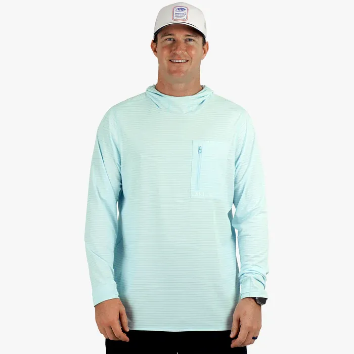 Channel Hooded Performance Shirt