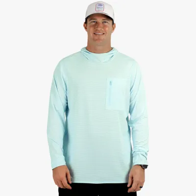 Channel Hooded Performance Shirt