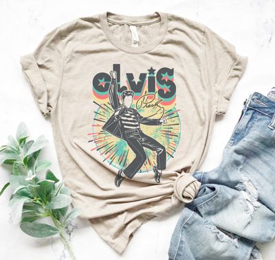 Elvis Presley Rockin&#39; Vintage Tee