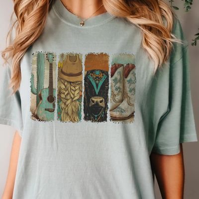 Western Cowgirl Graphic Tee