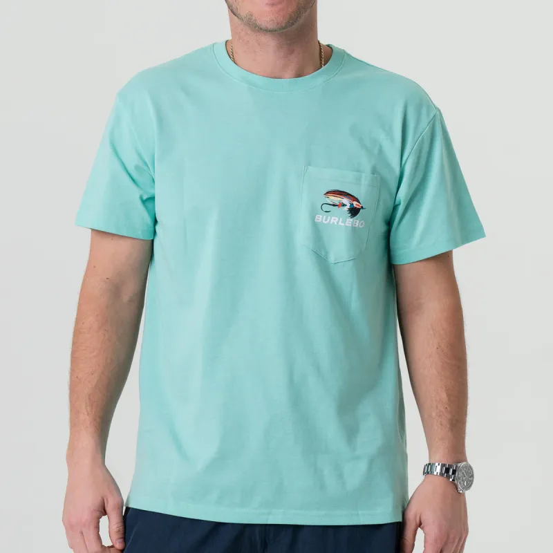 Short Sleeve - Burlebo Outdoors Angler - Island Reef