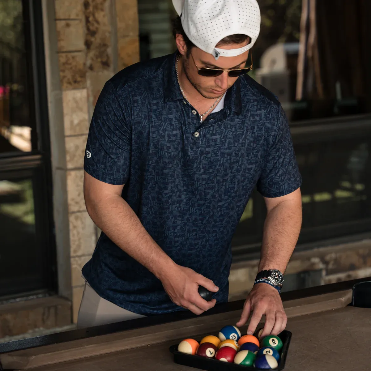 Performance Polo - Stars and Stripes