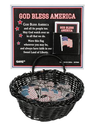 Swivel Flag Charm