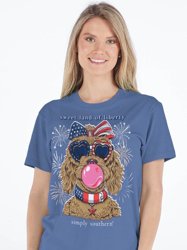 Sweet Land Of Liberty Short Sleeve T-Shirt