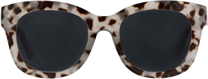 Center Stage Polarized Sun Readers, Color: GrayTortoise, Strength: 0.00