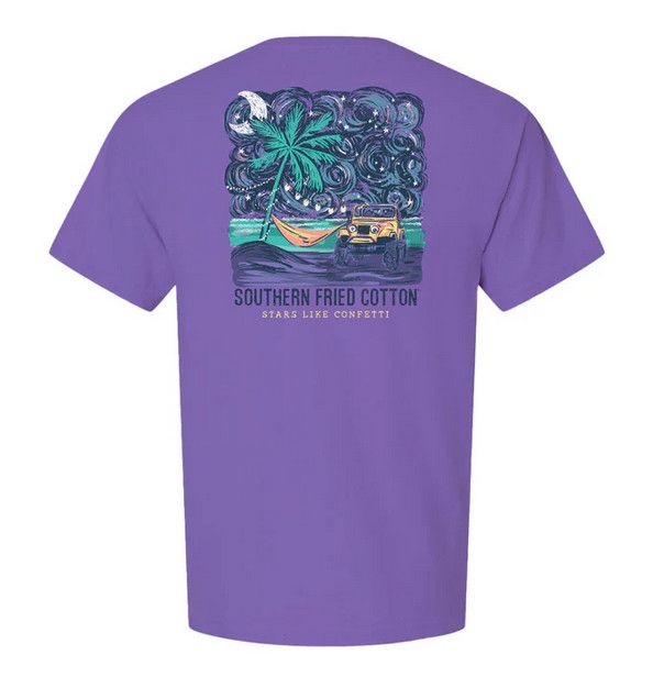 Coastal Stars Like Confetti Short Sleeve T-Shirt