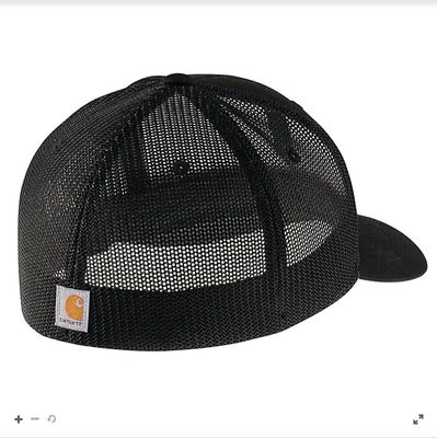 Rugged Flex® Fitted Canvas Mesh-Back Logo Graphic Cap