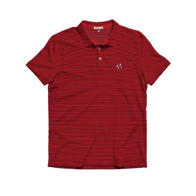 Youth - UGA Standing Dawg Beech Stripe Polo