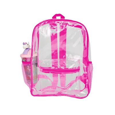Extra Large Color Outlined Clear Backpack