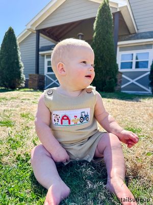 Farm Smocked Jon Jon