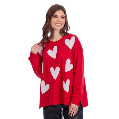 Valentine&#39;s Sparkle Sweatshirt