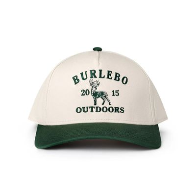 Cap - Vintage Whitetail Deer - Cream
