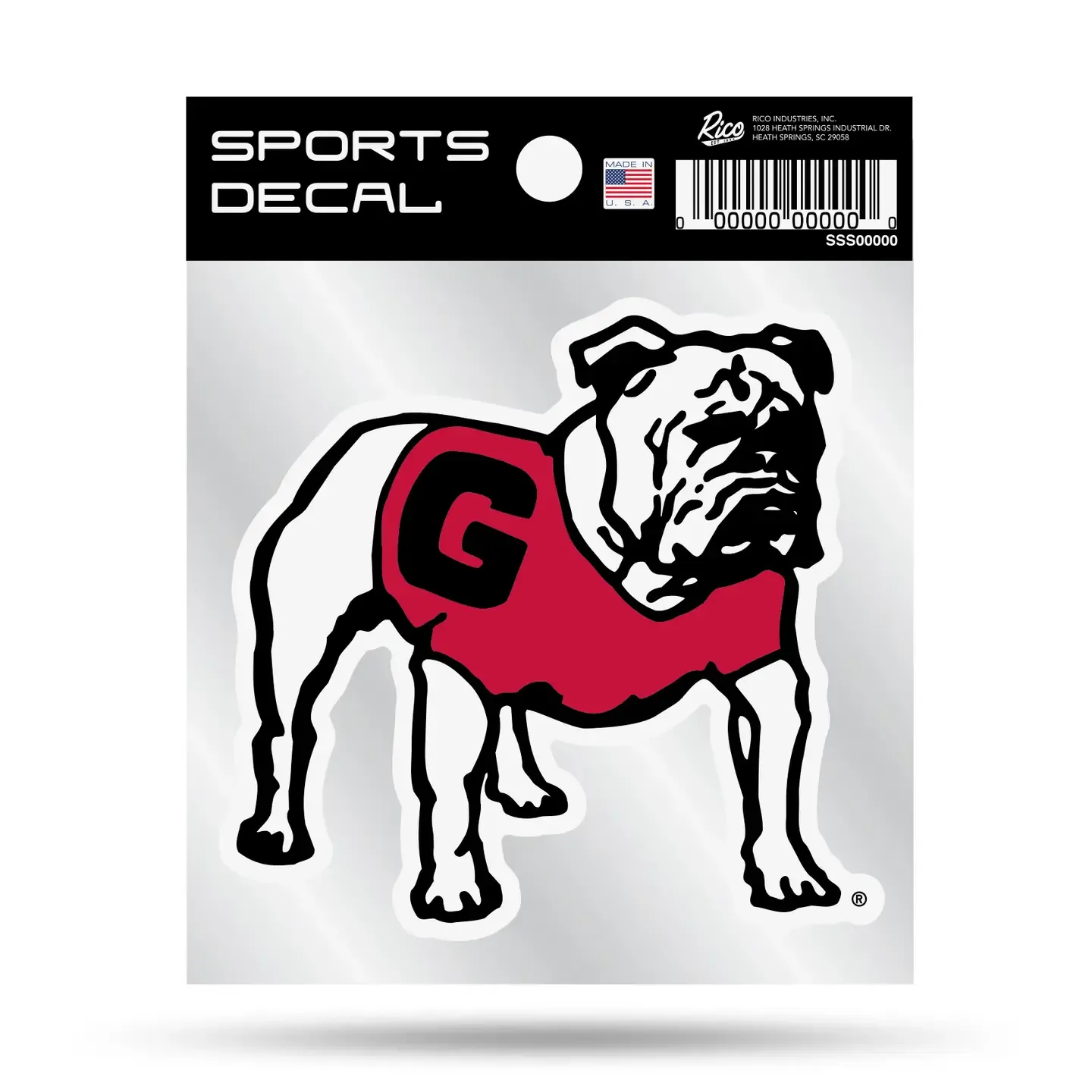 NCAA Georgia Mascot Decal