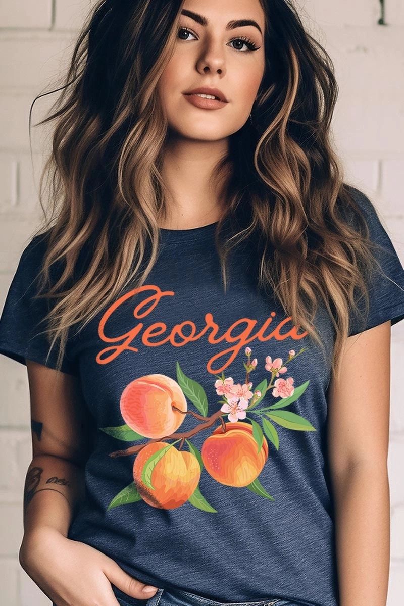 Georgia Peach Graphic Tee