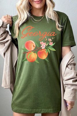 Georgia Peach Graphic Tee