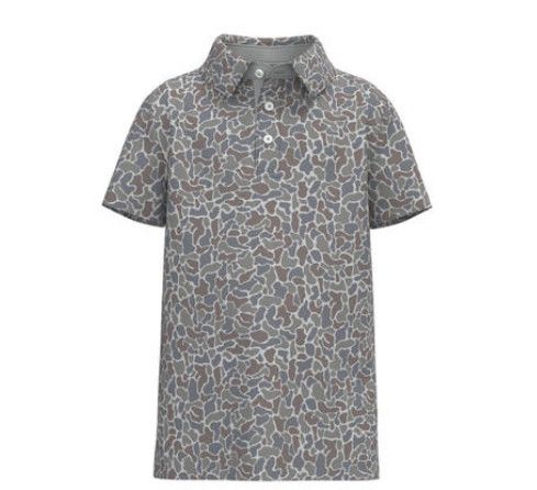 Youth Hunters Hideaway Printed Polo