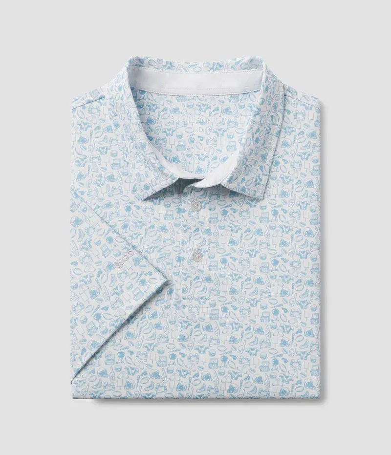 Youth - Biggest Fan Printed Polo