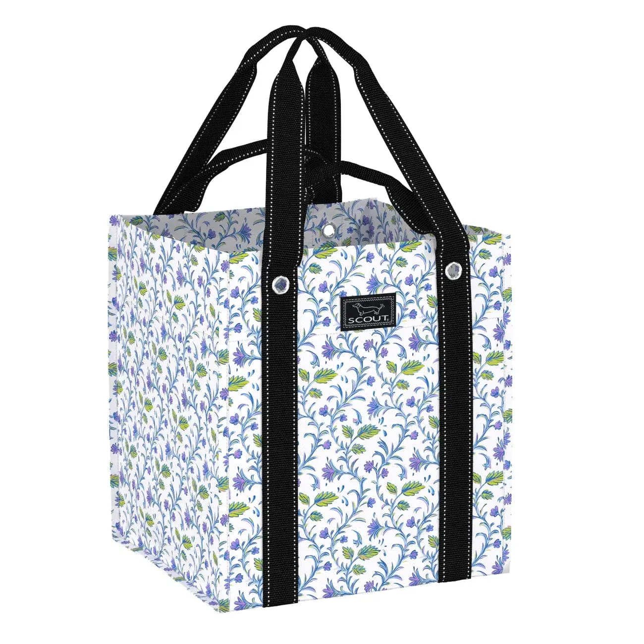 Bagette - Market Tote, Pattern: Flora Faucet