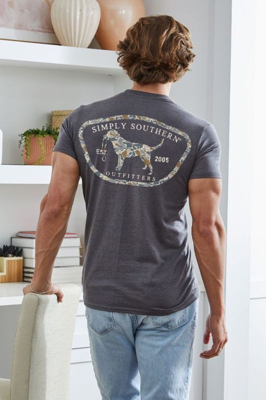Camo Dog Short Sleeve T-Shirt