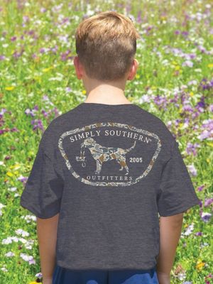 Youth - Camo Dog Short Sleeve T-Shirt