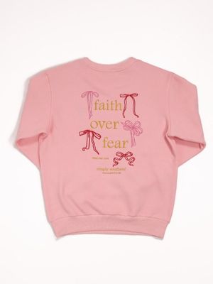 Youth Embroidered Dilara Faith Crewneck
