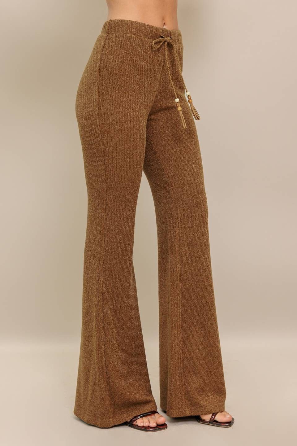 Solid Knit Pants