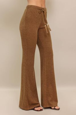 Solid Knit Pants