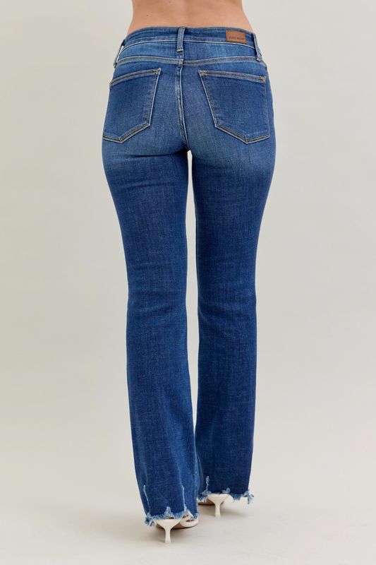 Mid-rise Bootcut Jeans