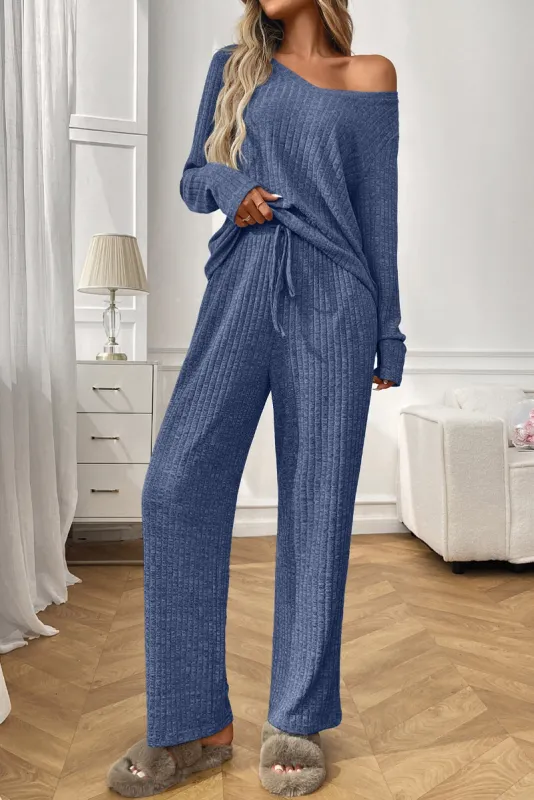 Ribbed Lounge Set