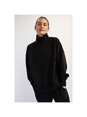 Mock Neck Pullover