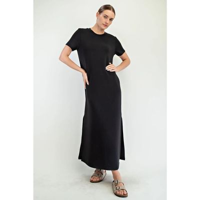 Modal Poly Span Maxi Dress