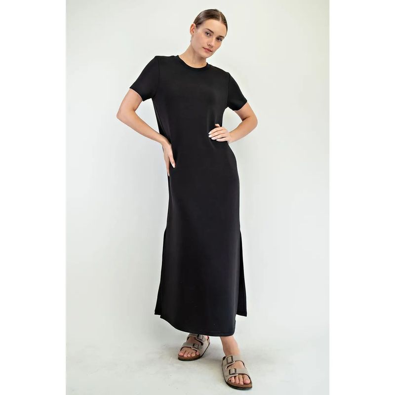 Modal Poly Span Maxi Dress